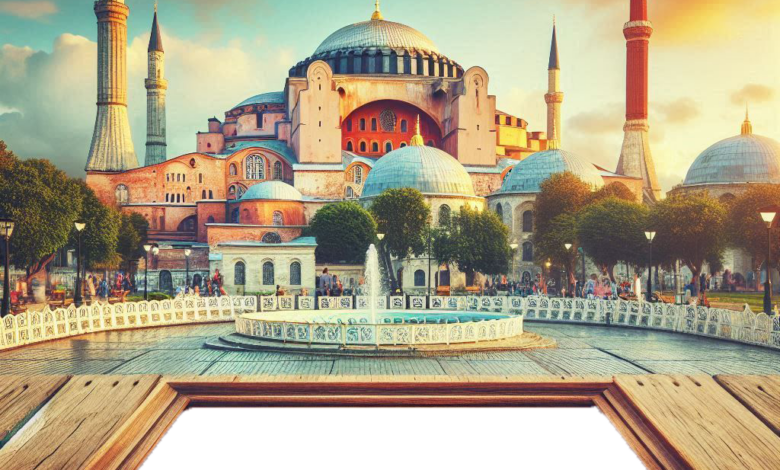 Fotoğrafınızı Ayasofya fotoğraf çerçevesine ekleyin